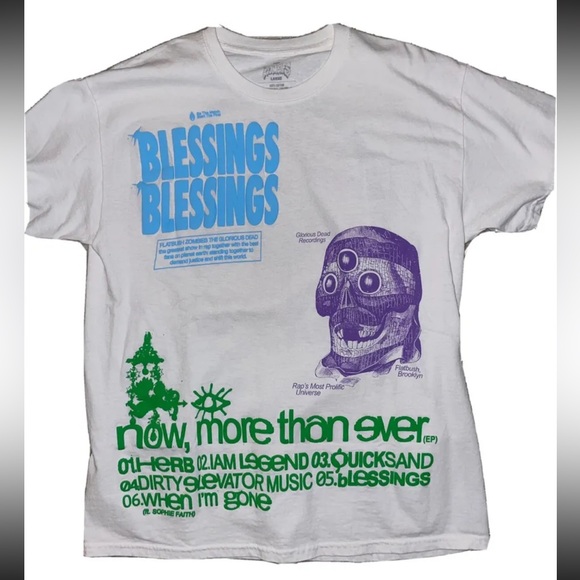 Flatbush Zombies Blessings Blessings Short Sleeve - Picture 1 of 3